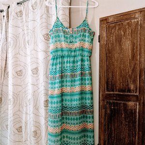 Like New - Francesca's Strap Maxi Dress